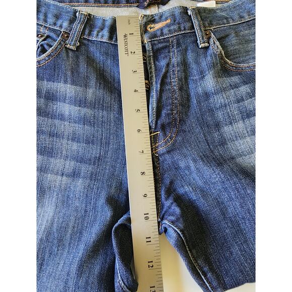 Lucky Brand 221 Original Straight Jeans Mens Blue 33/30 - Picture 6 of 7
